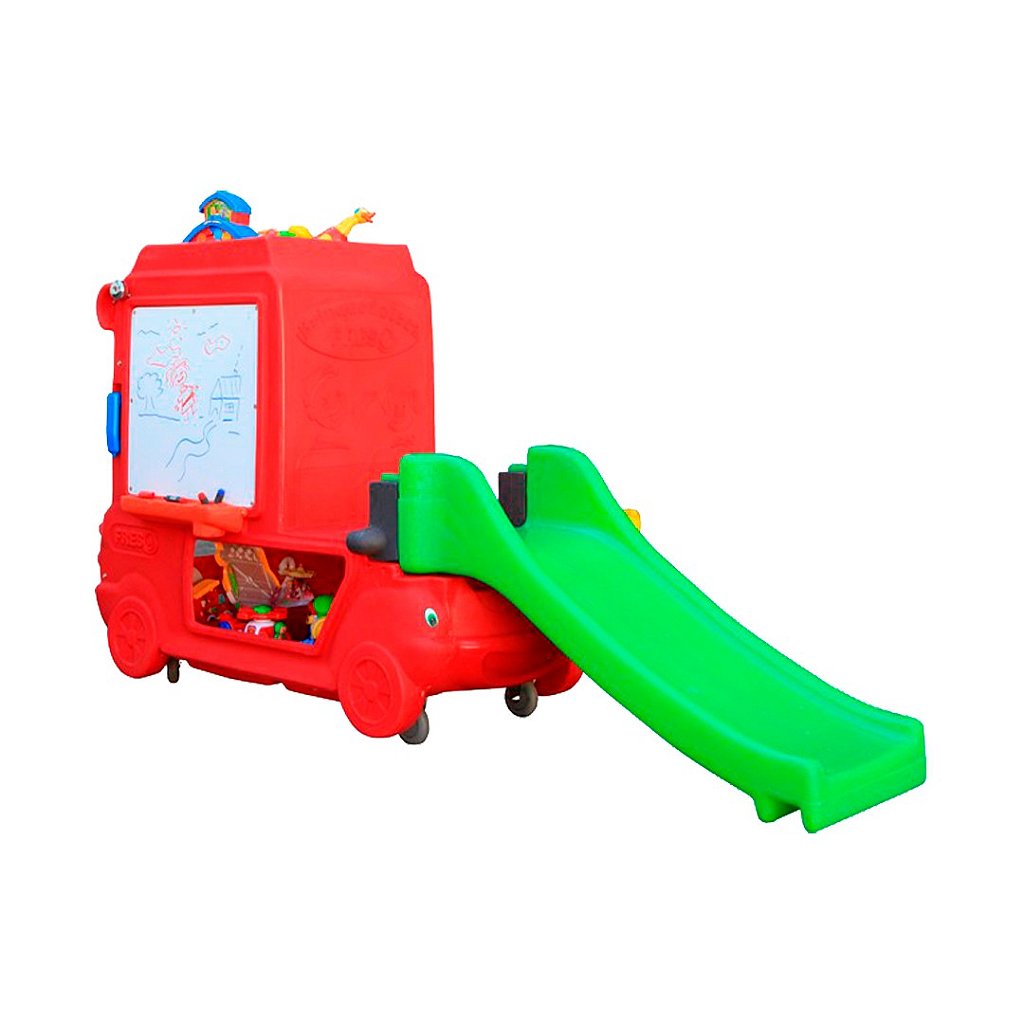 Playground Caminhão Brinquedoteca Infantil 10 em 1 Super Freso