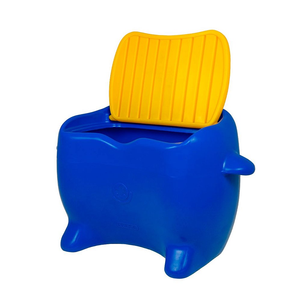 Baú de Brinquedos Mesa Infantil Azul Freso 2