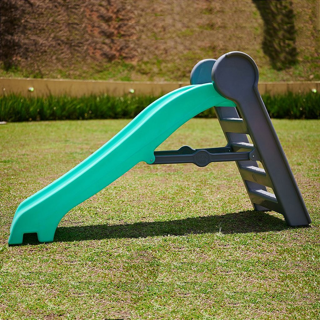 Escorregador Infantil Grande Gummy Reto de Plástico Freso 3