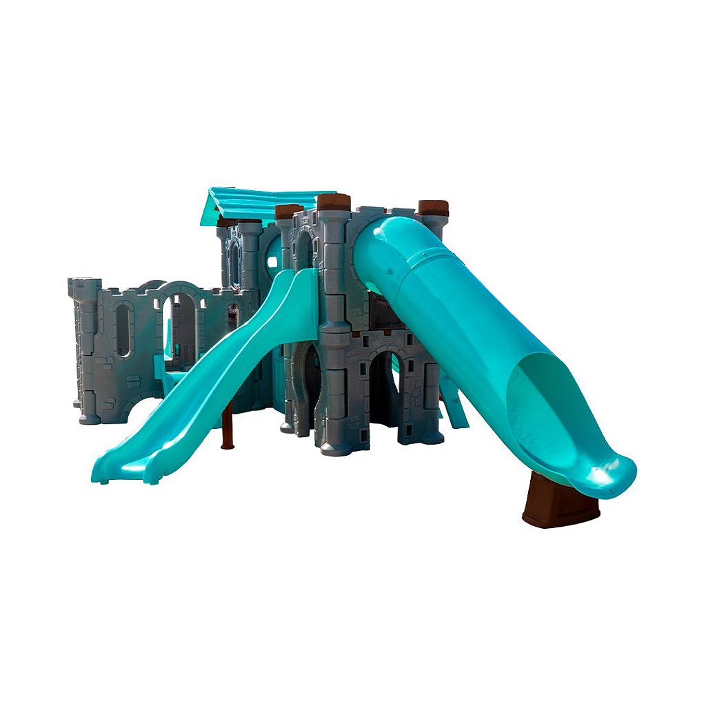 Playground Castelo Spring com Escorregador Infantil Freso 3