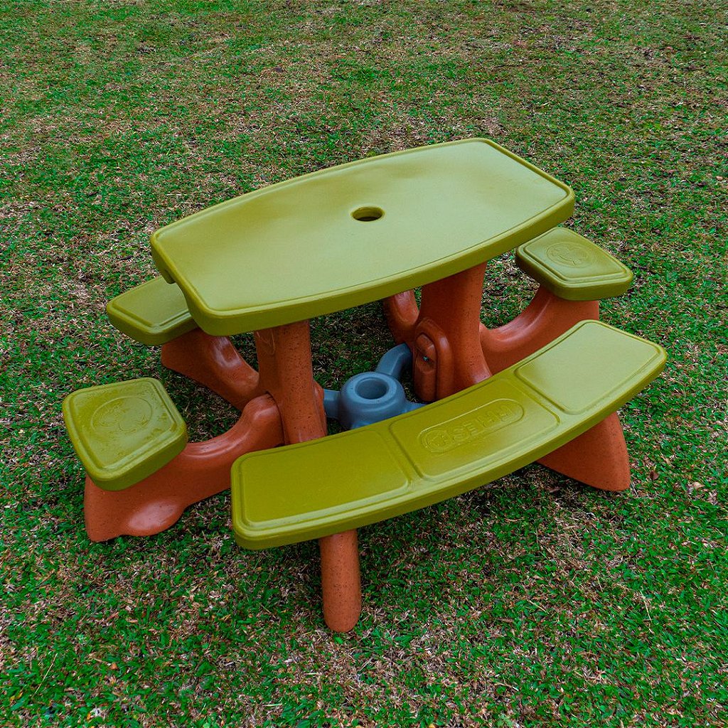 Mesinha Infantil de Plástico para Pic-Nic Dino Freso 2