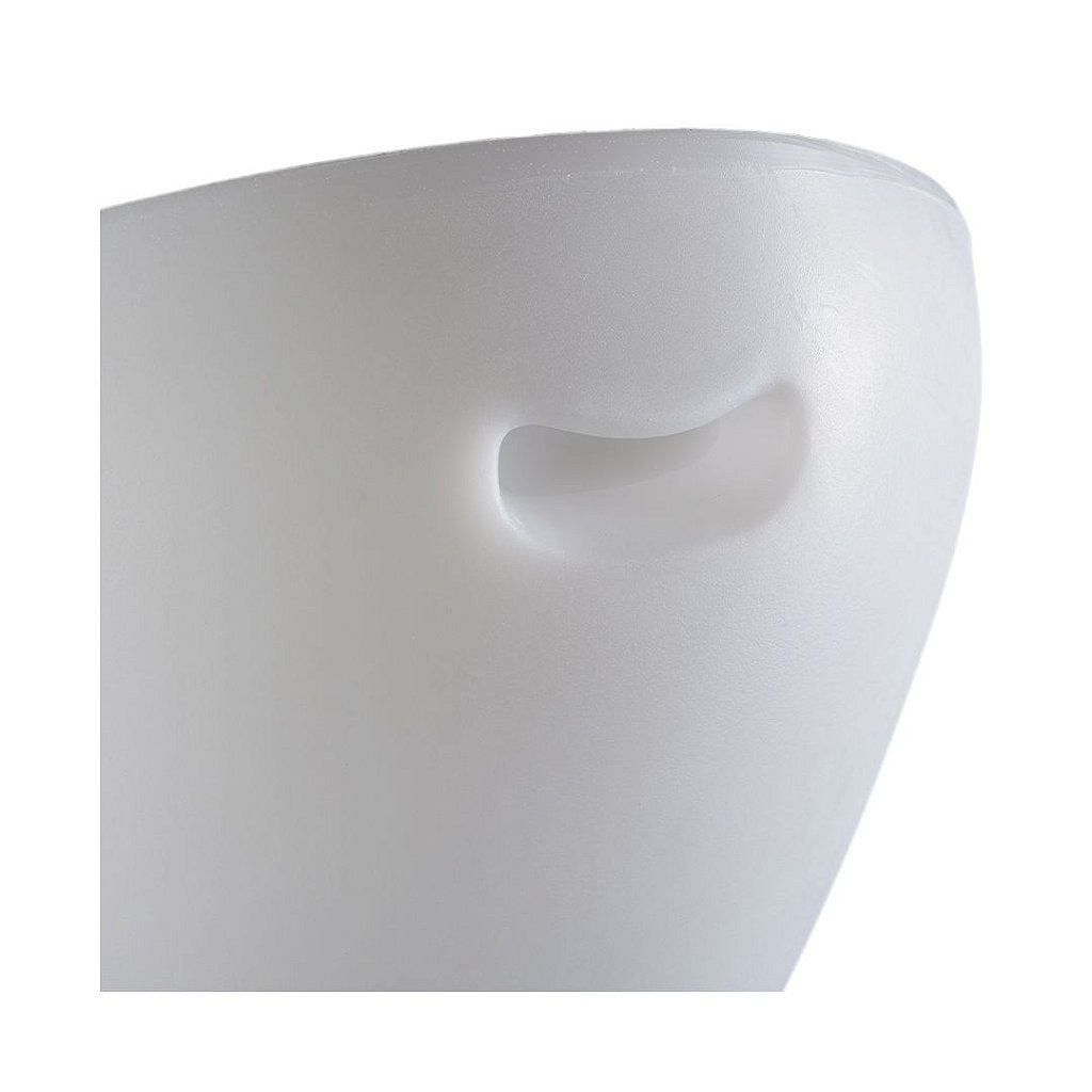 Banqueta Baixa Decorativa de Plástico Durável Tibum Freso 2