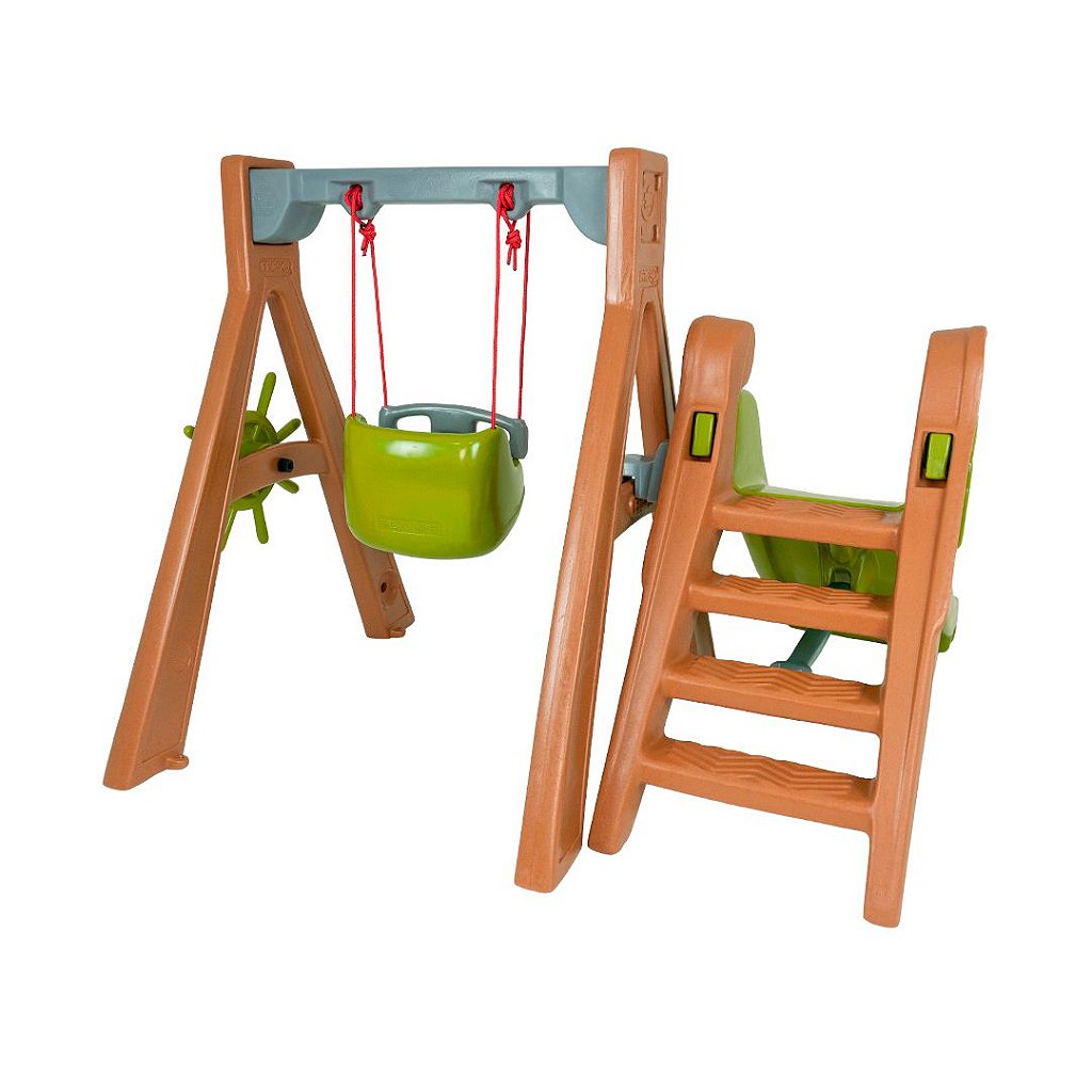 Playground Baby DinoPlay Freso com Balanço e Escorregador Infantil 2