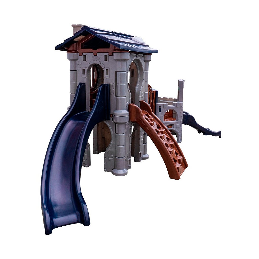Playground Arcade Tower Freso com Escorregador Infantil 3