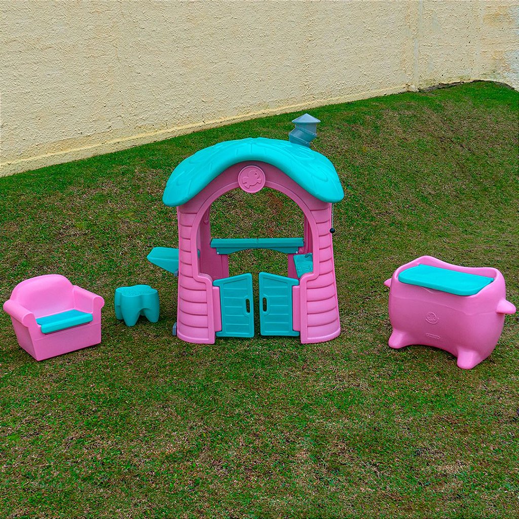 Mini Poltrona Baú Infantil Pandora Sereia Freso 3