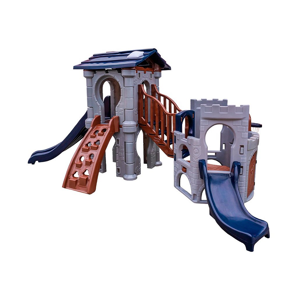 Playground Arcade Tower Freso com Escorregador Infantil 2
