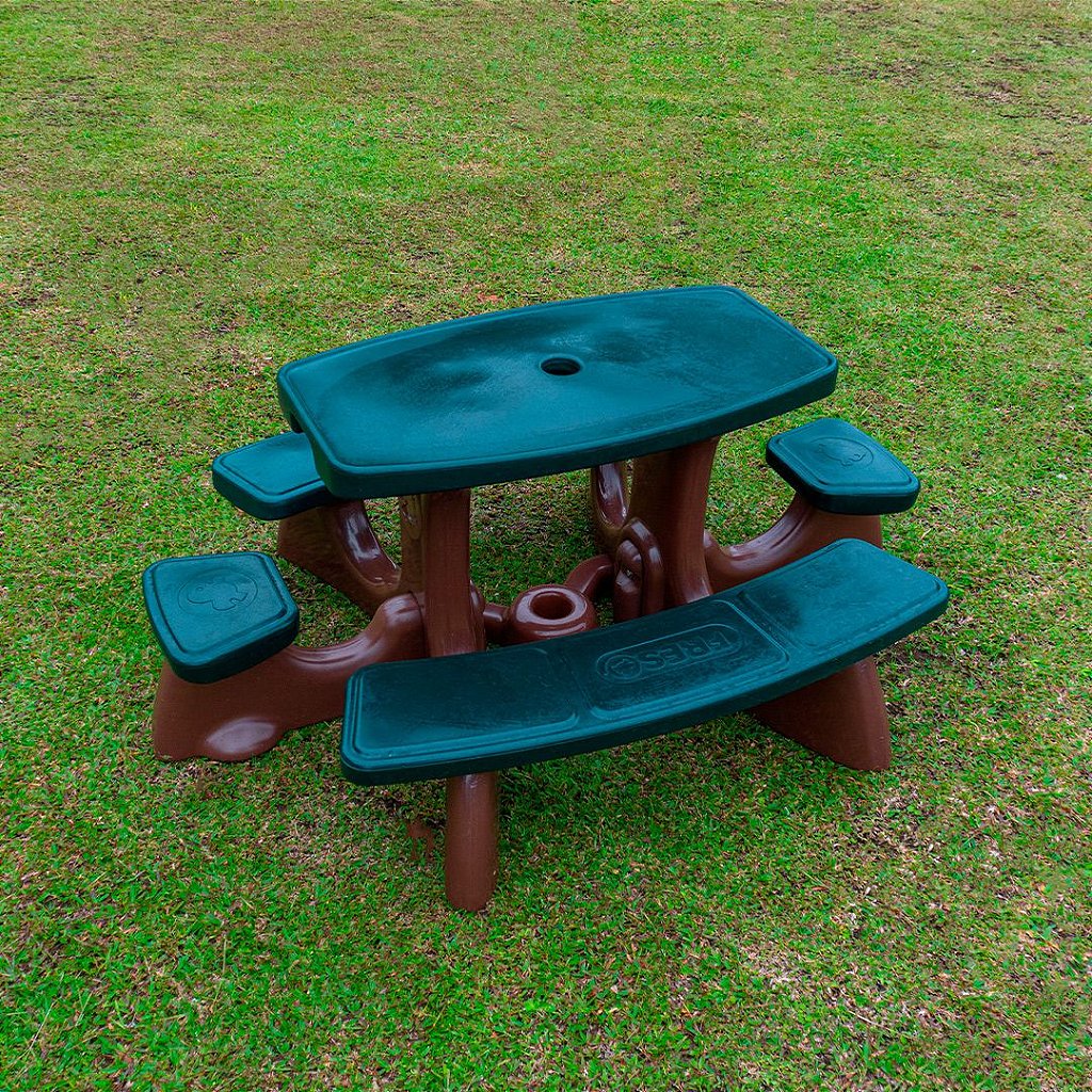 Mesinha Infantil de Plástico para Pic-Nic Eco Freso 2
