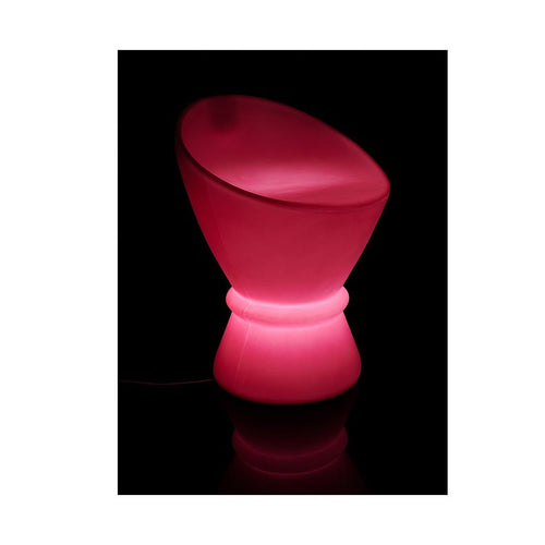 Banqueta Baixa Decorativa Iluminada de Plástico Tibum Freso 2