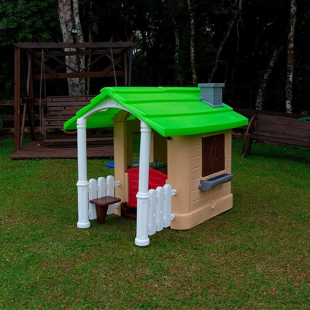 Casinha de Brinquedo e Boneca Infantil Freso Recanto 4