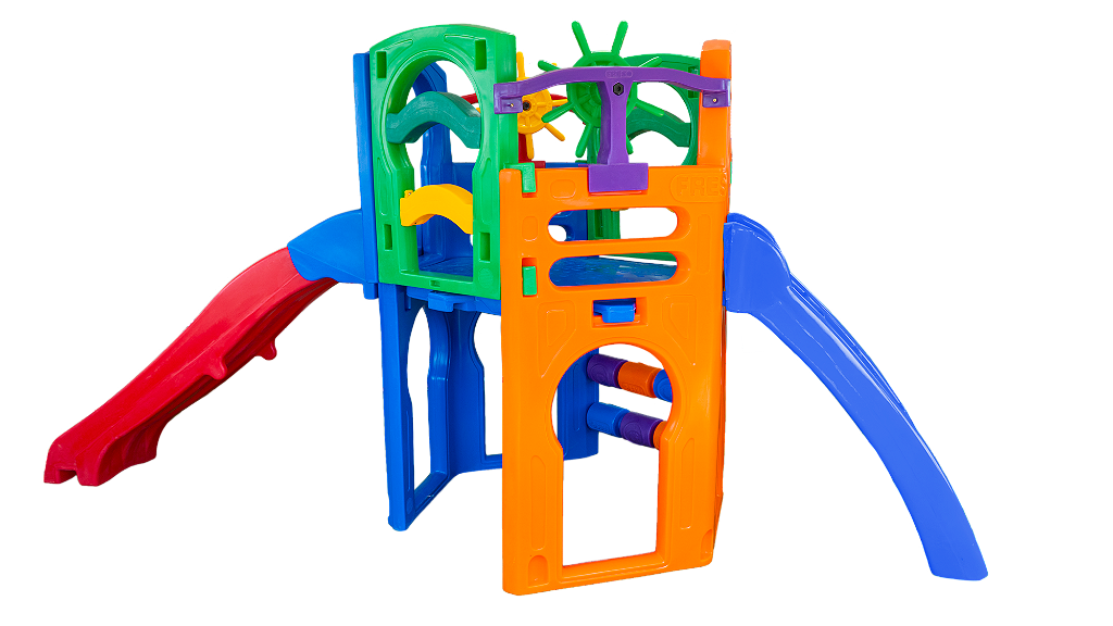 Playground Premium Prata Freso com Escorregador Infantil 4