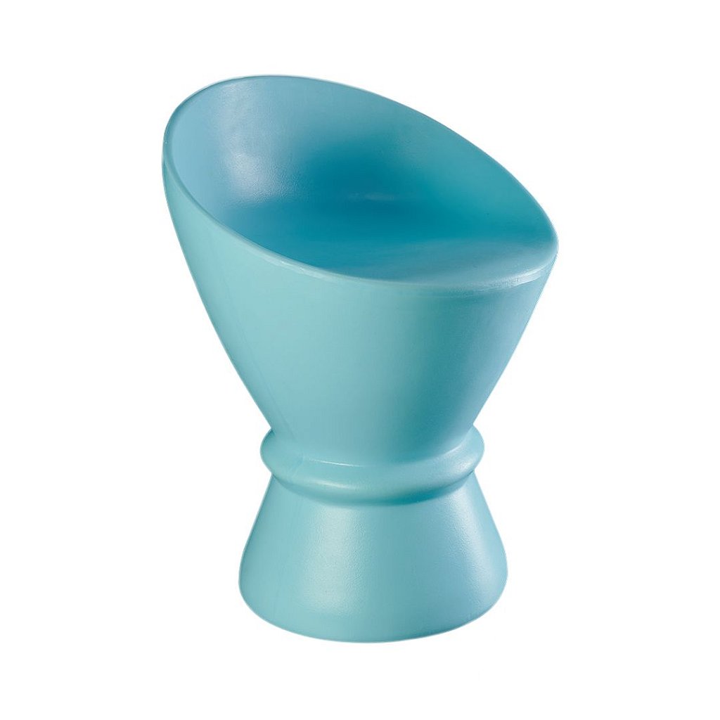 Banqueta Baixa Decorativa de Plástico Durável Tibum Freso 3