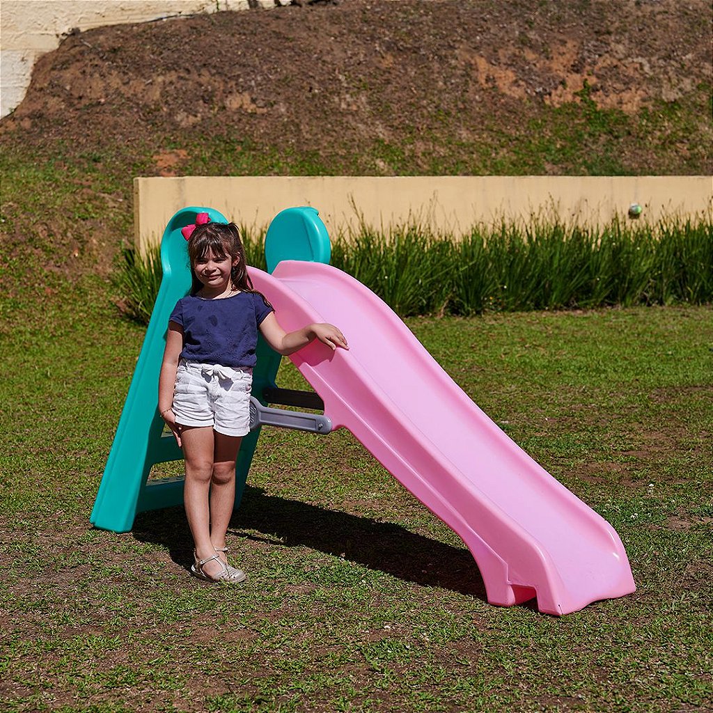 Escorregador Infantil Grande Lollypop Reto de Plástico Freso 3