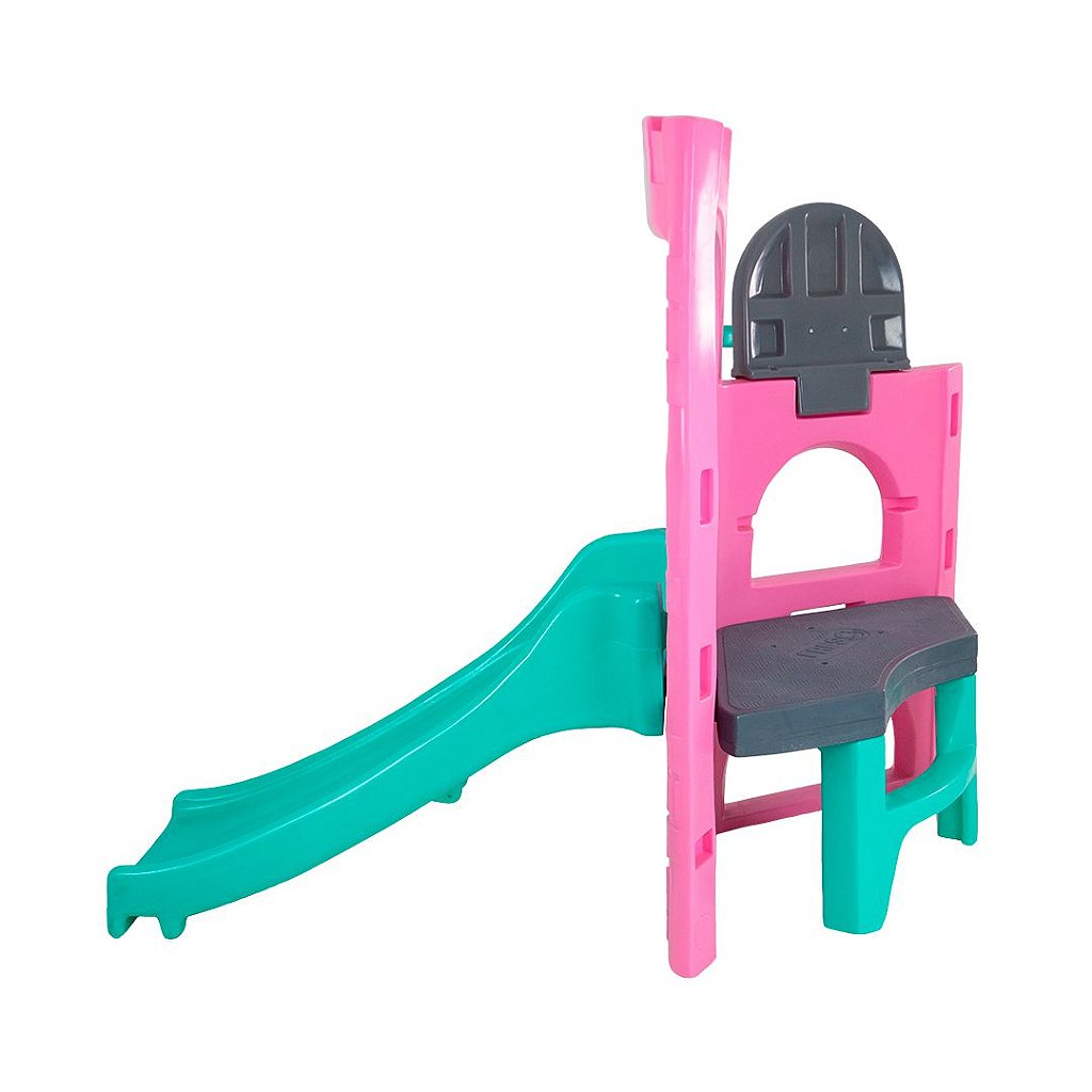 Playground Pocket SereiaPlay Freso com Escorregador Infantil e Cestinha 4