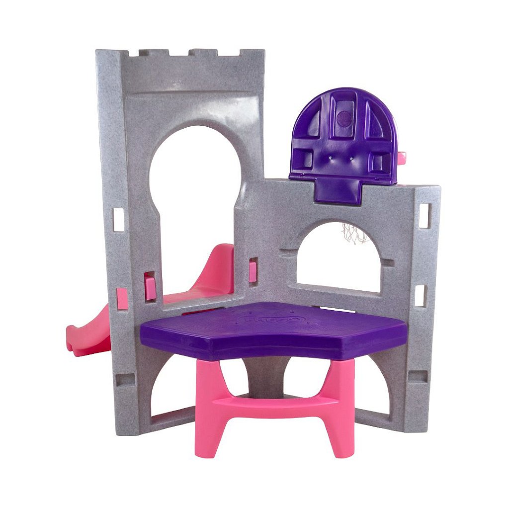 Playground Pocket UnicórnioPlay Freso com Escorregador Infantil e Cestinha 4