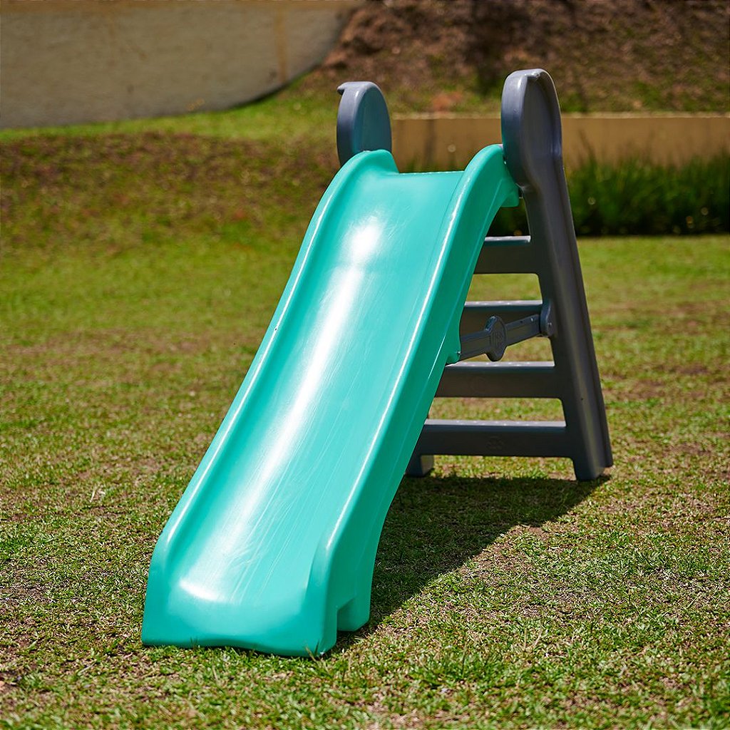 Escorregador Infantil Grande Gummy Reto de Plástico Freso 2