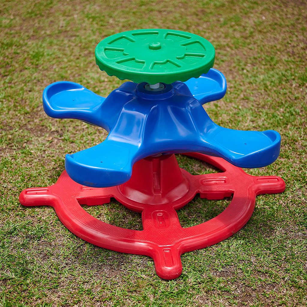 Brinquedo Gira Gira Infantil de Plástico 4 Lugares Freso 2
