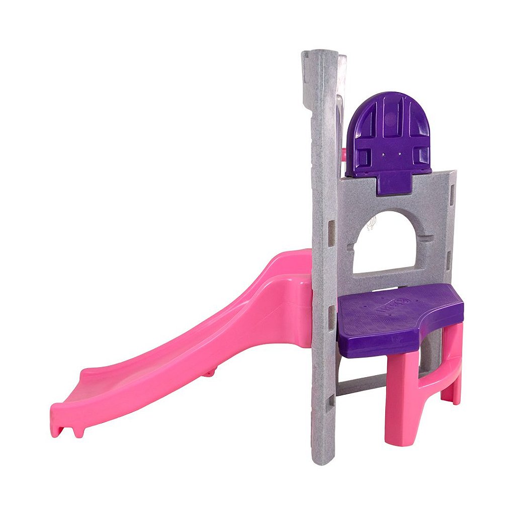 Playground Pocket UnicórnioPlay Freso com Escorregador Infantil e Cestinha 3