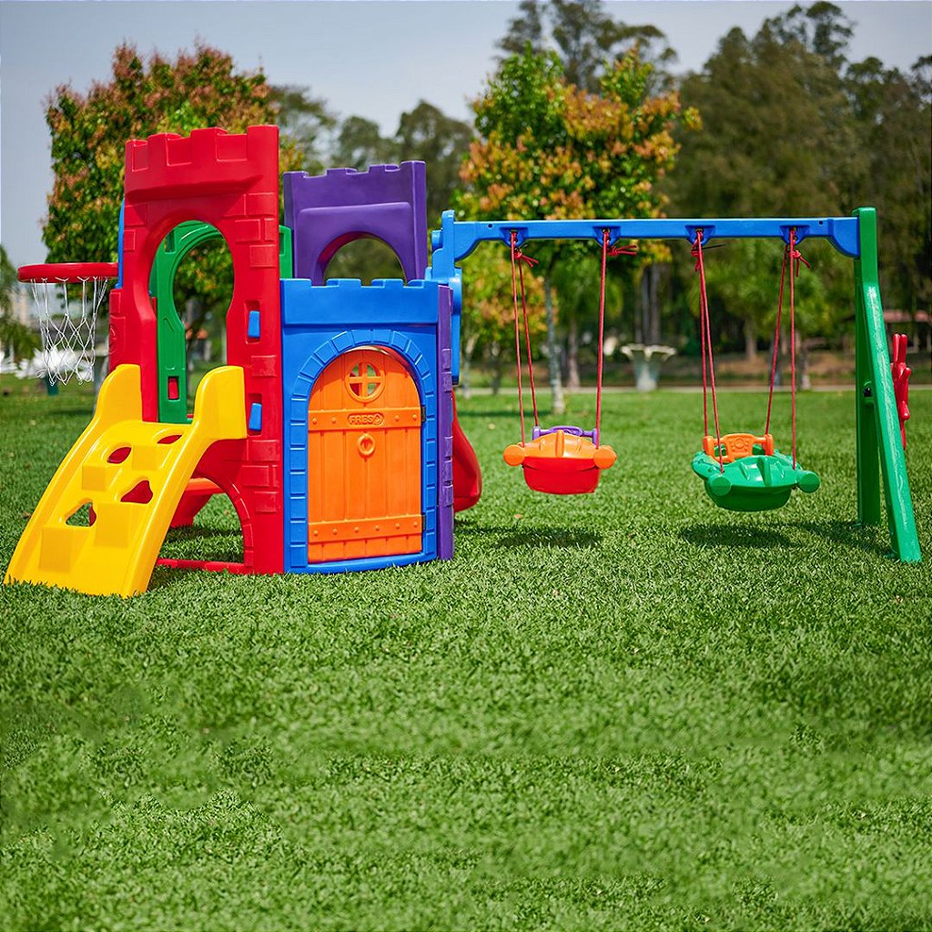 Playground Petit Play com Balanço Freso 4