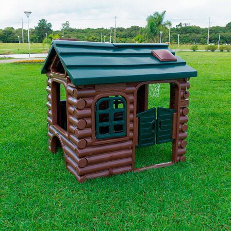 Casinha de Brinquedo e Boneca Freso Chalé Floresta Eco 4