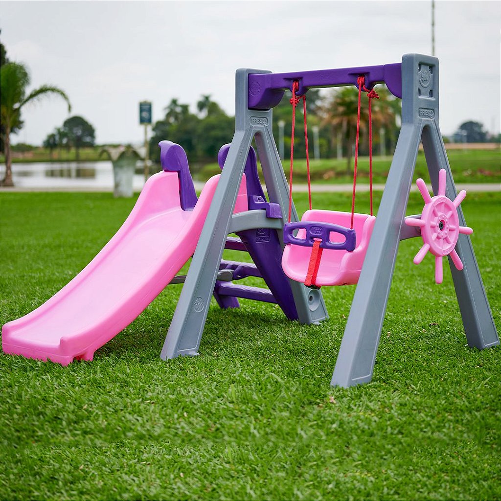 Playground Baby UnicórnioPlay Freso com Balanço e Escorregador Infantil 2