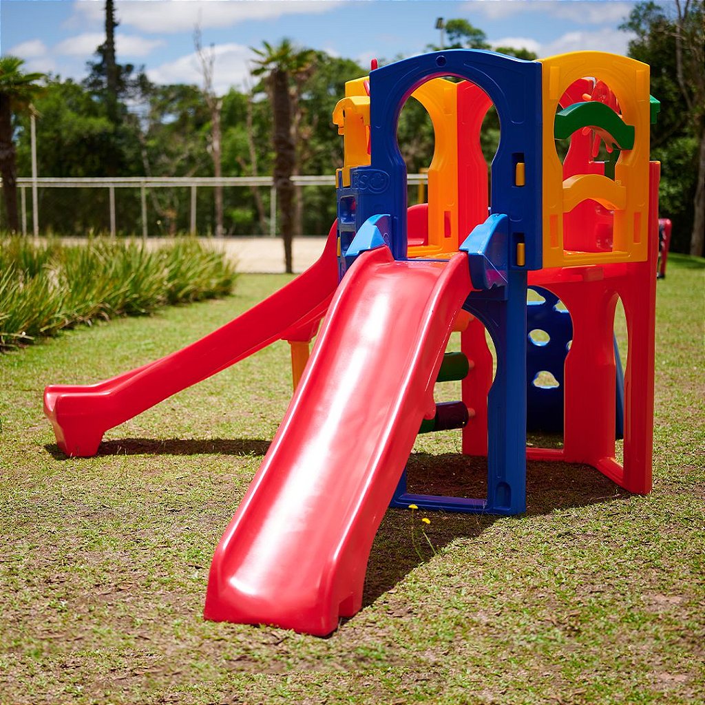 Playground Premium Ouro Freso com Escorregador Infantil 3