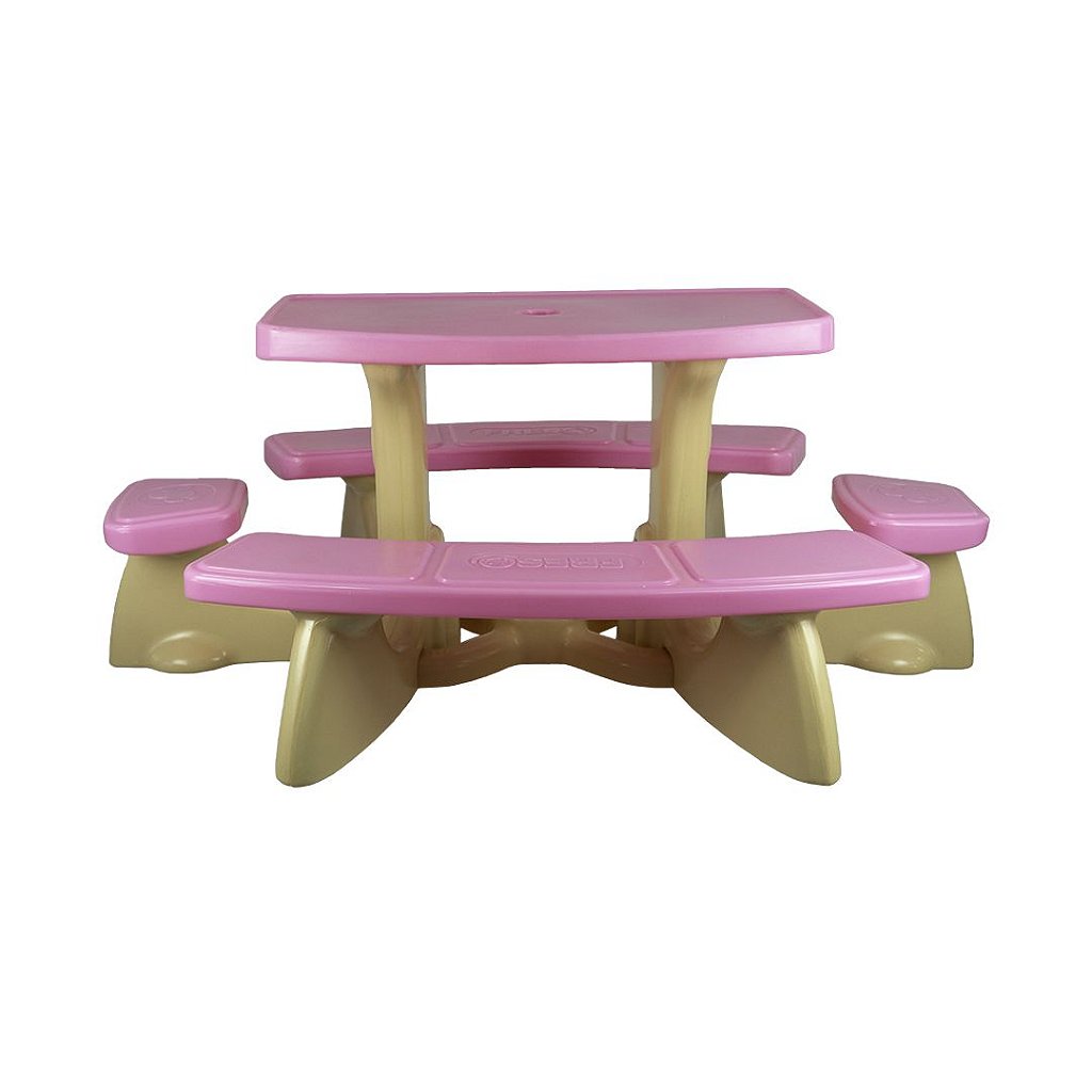 Mesinha Infantil de Plástico para Pic-Nic Freso 8 Lugares 2