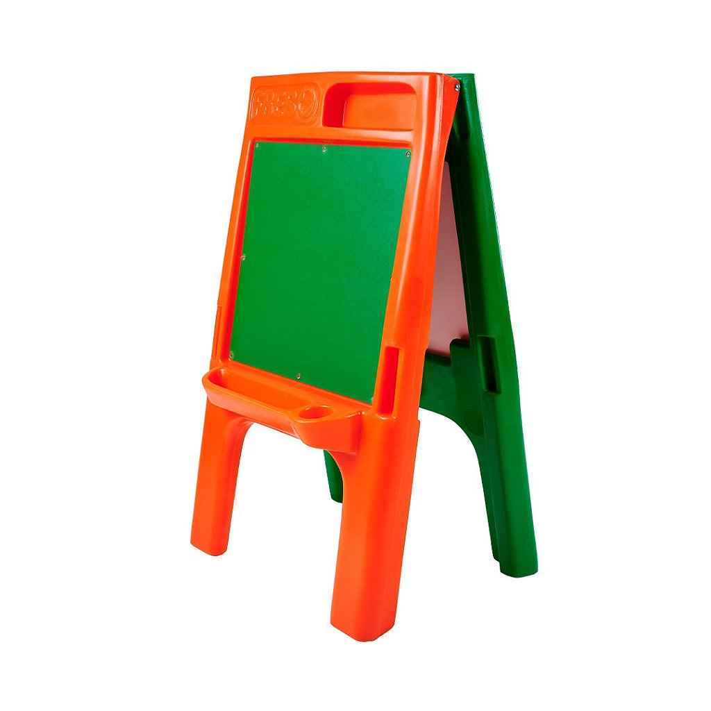 Quadro Lousa Cavalete Duplo de Plástico Freso 3