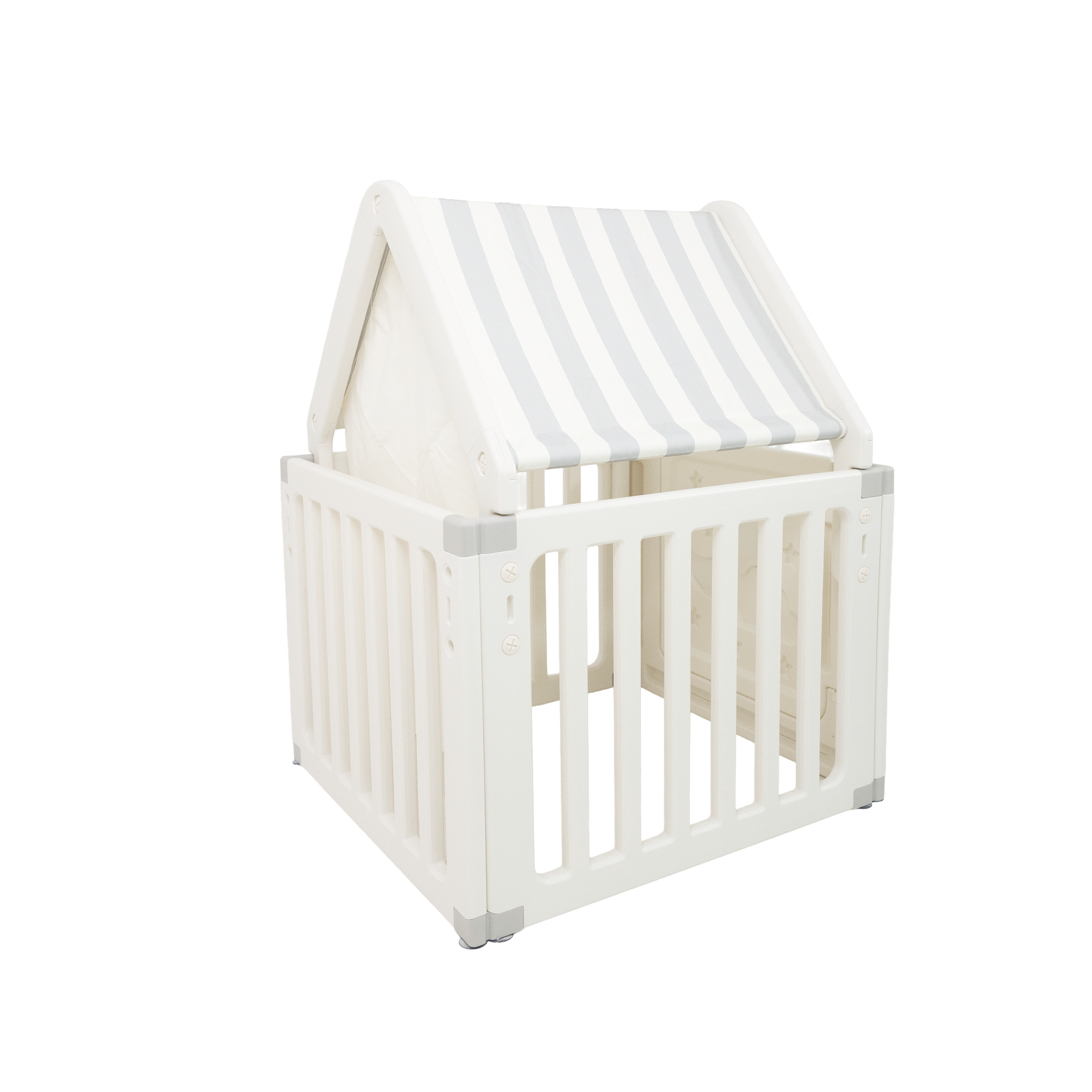 Freso Casinha Infantil com Cercado Estilo Cabana 10