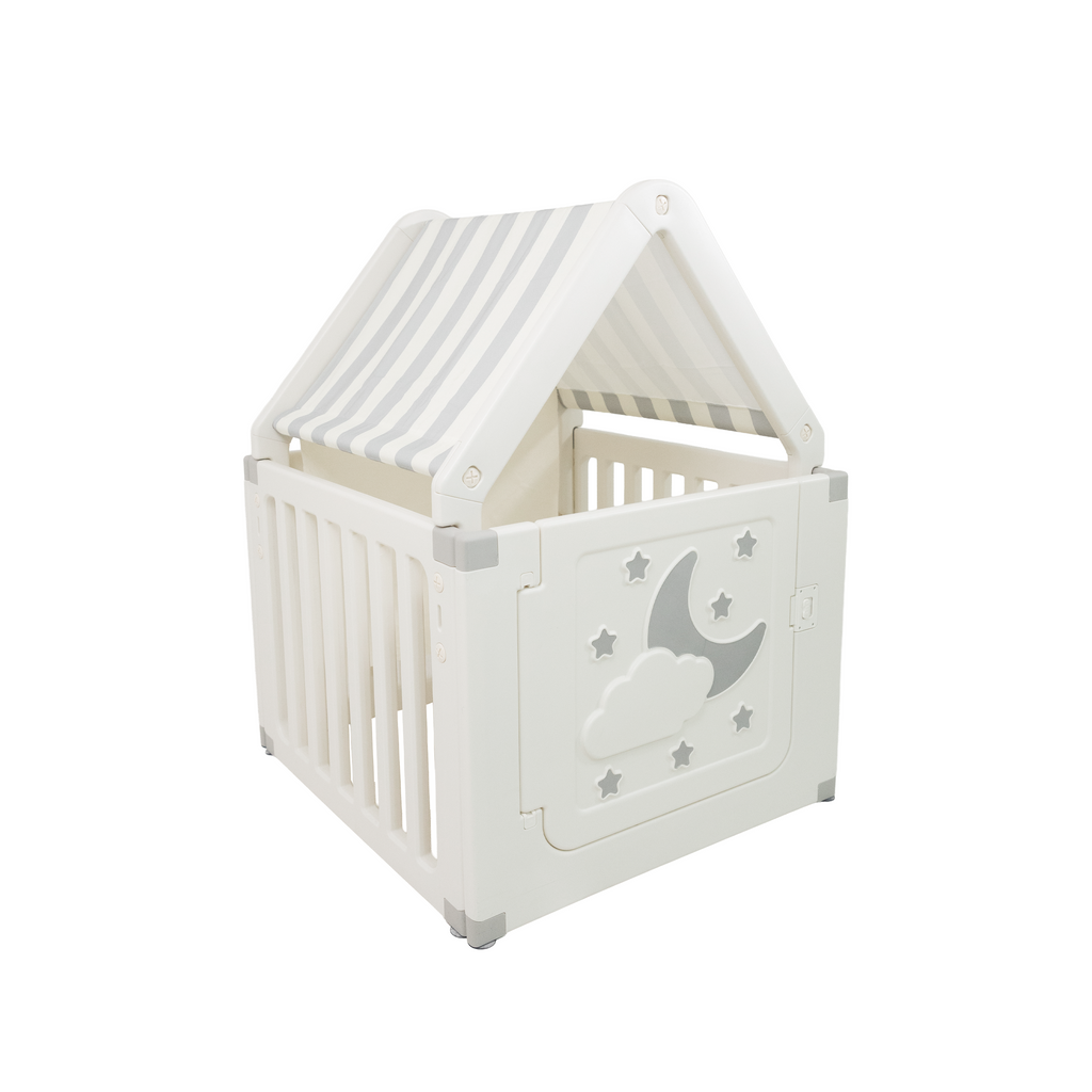 Freso Casinha Infantil com Cercado Estilo Cabana