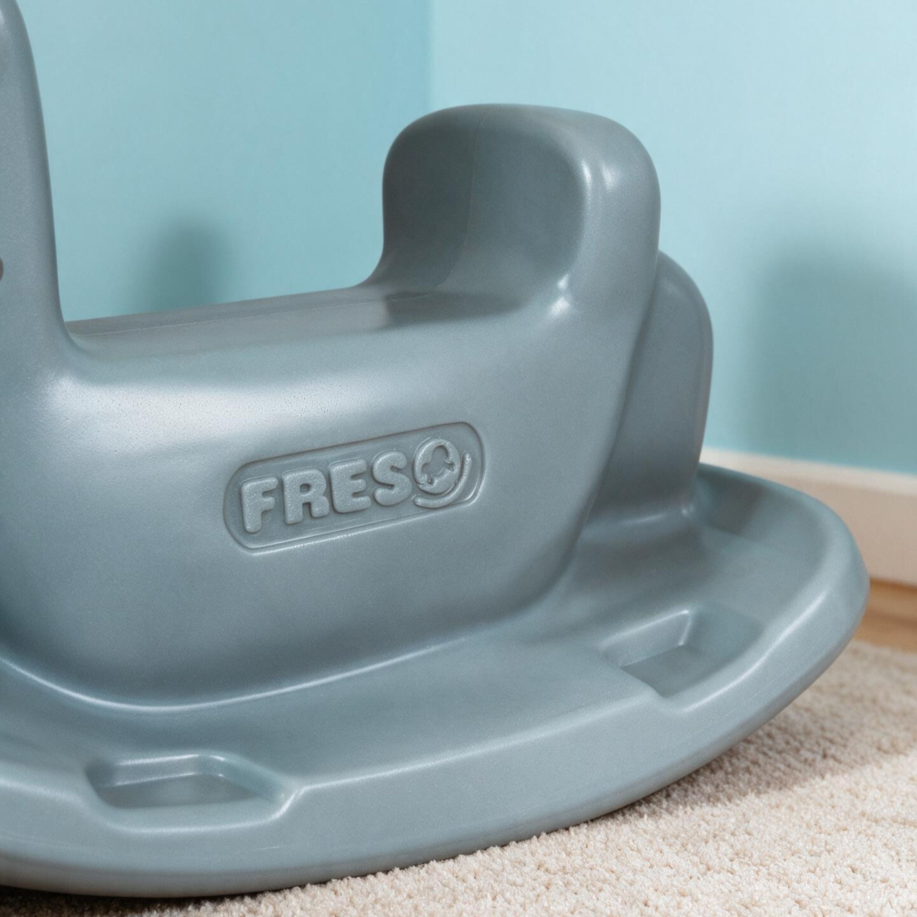 Gangorra Infantil Cavalo Marinho Cinza Baby Dream Freso 4