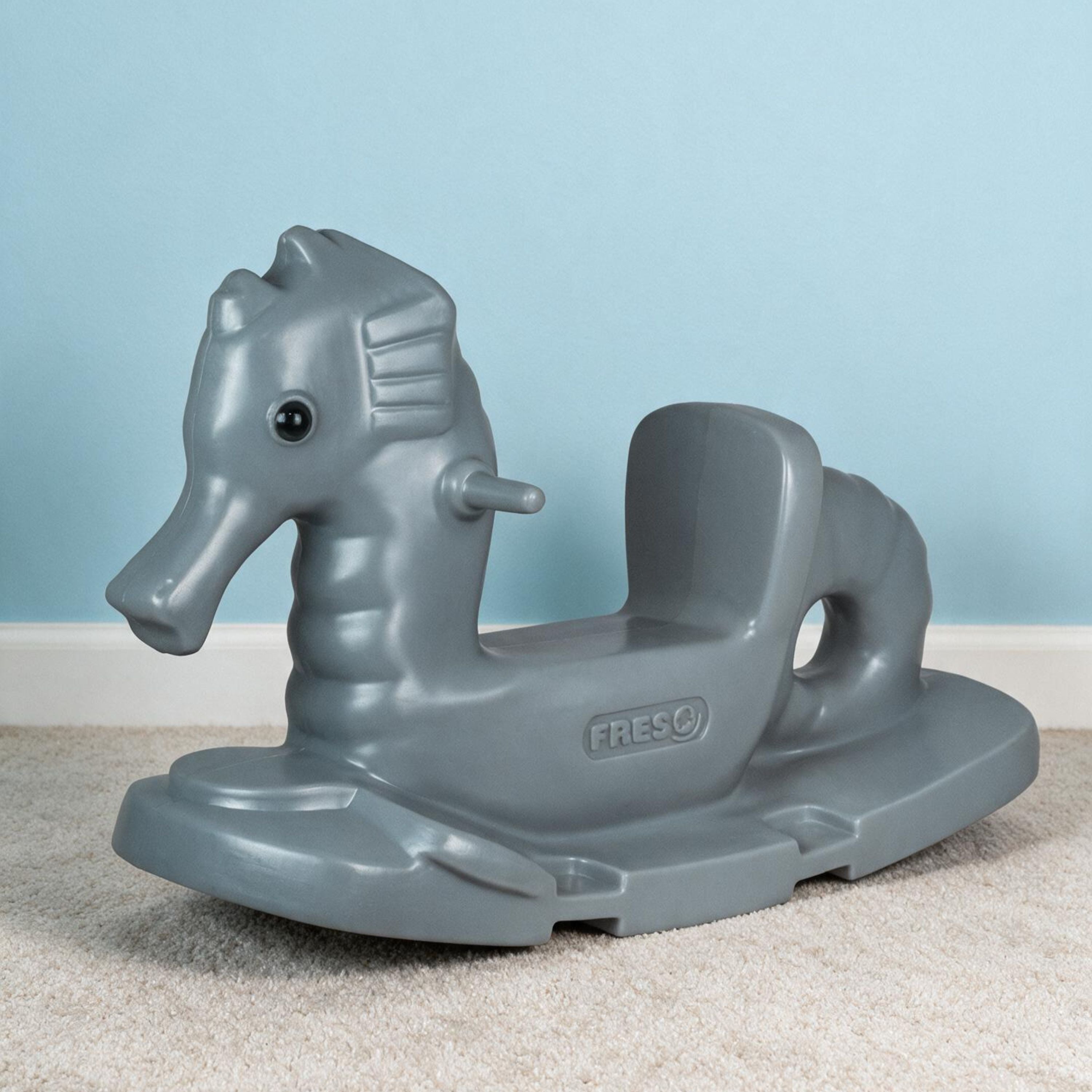 Gangorra Infantil Cavalo Marinho Cinza Baby Dream Freso 2
