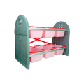 Organizador Arrumadinho Rosa 6 Cestos Freso