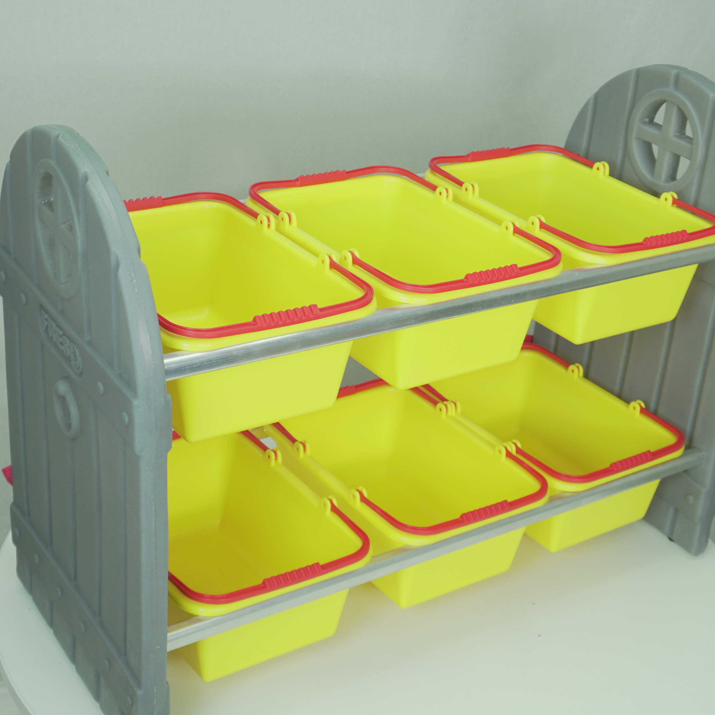Organizador Arrumadinho Amarelo 6 Cestos Freso 4