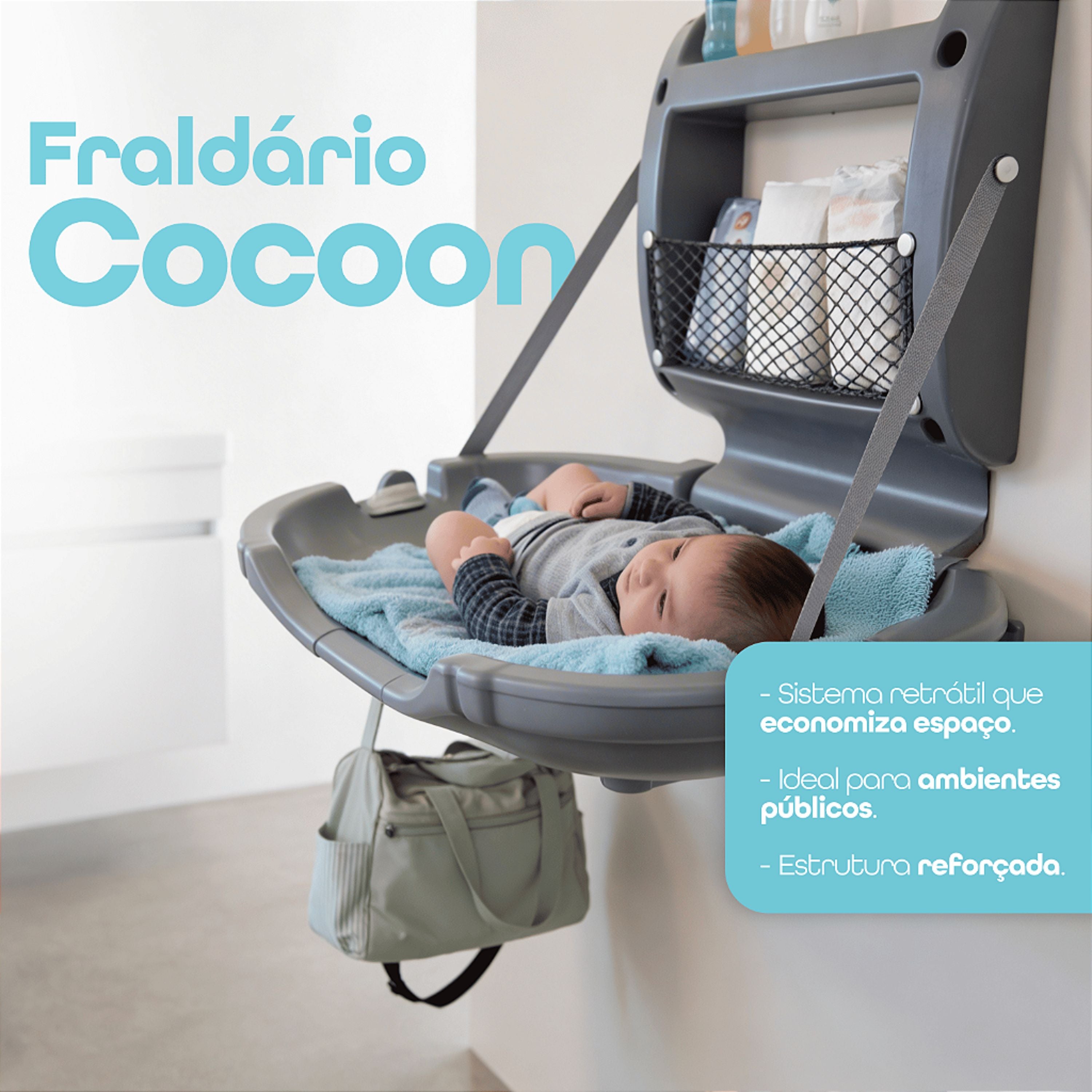 Fraldário de Parede Cocoon Freso 3