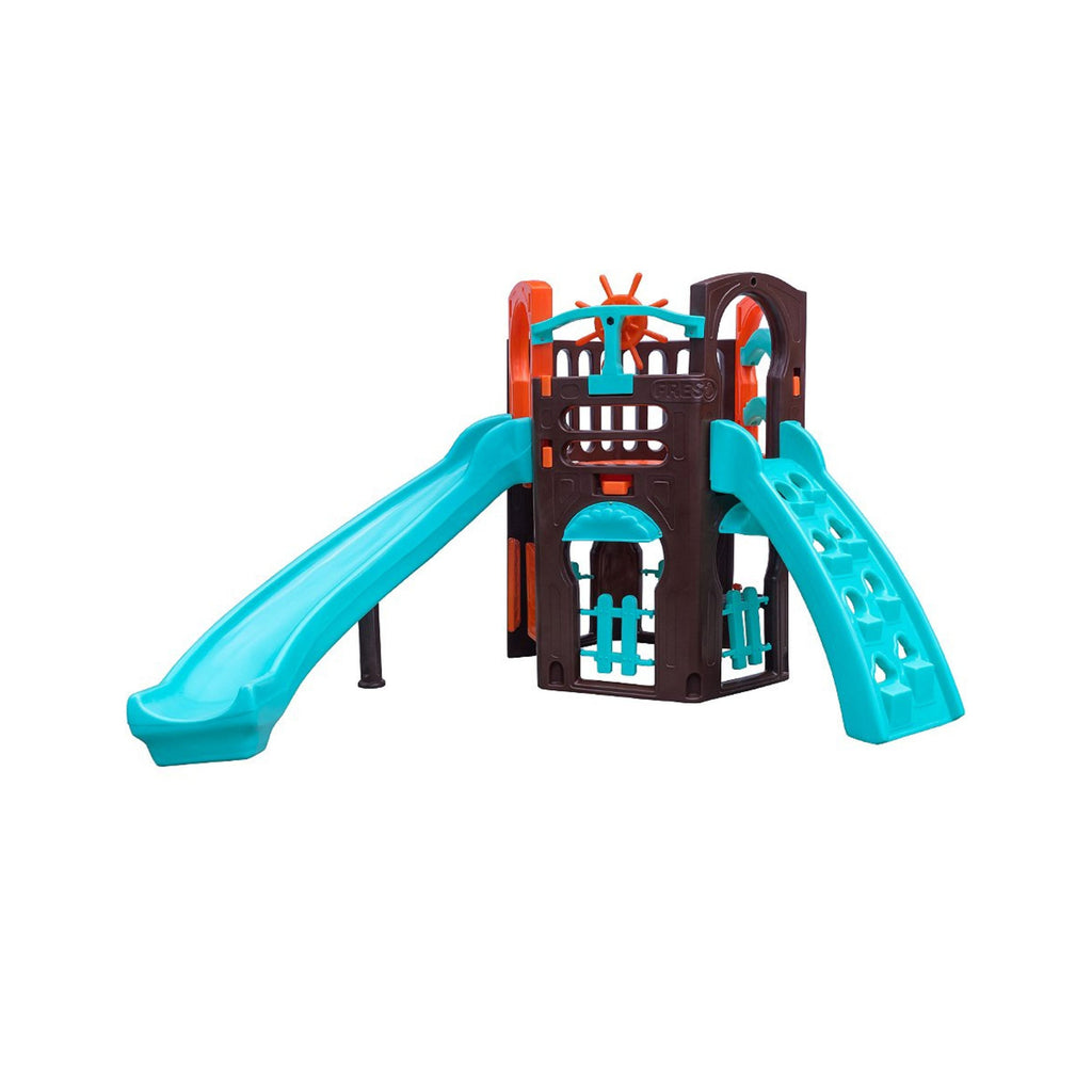 Playground Eco Spring Freso com Escorregador Infantil