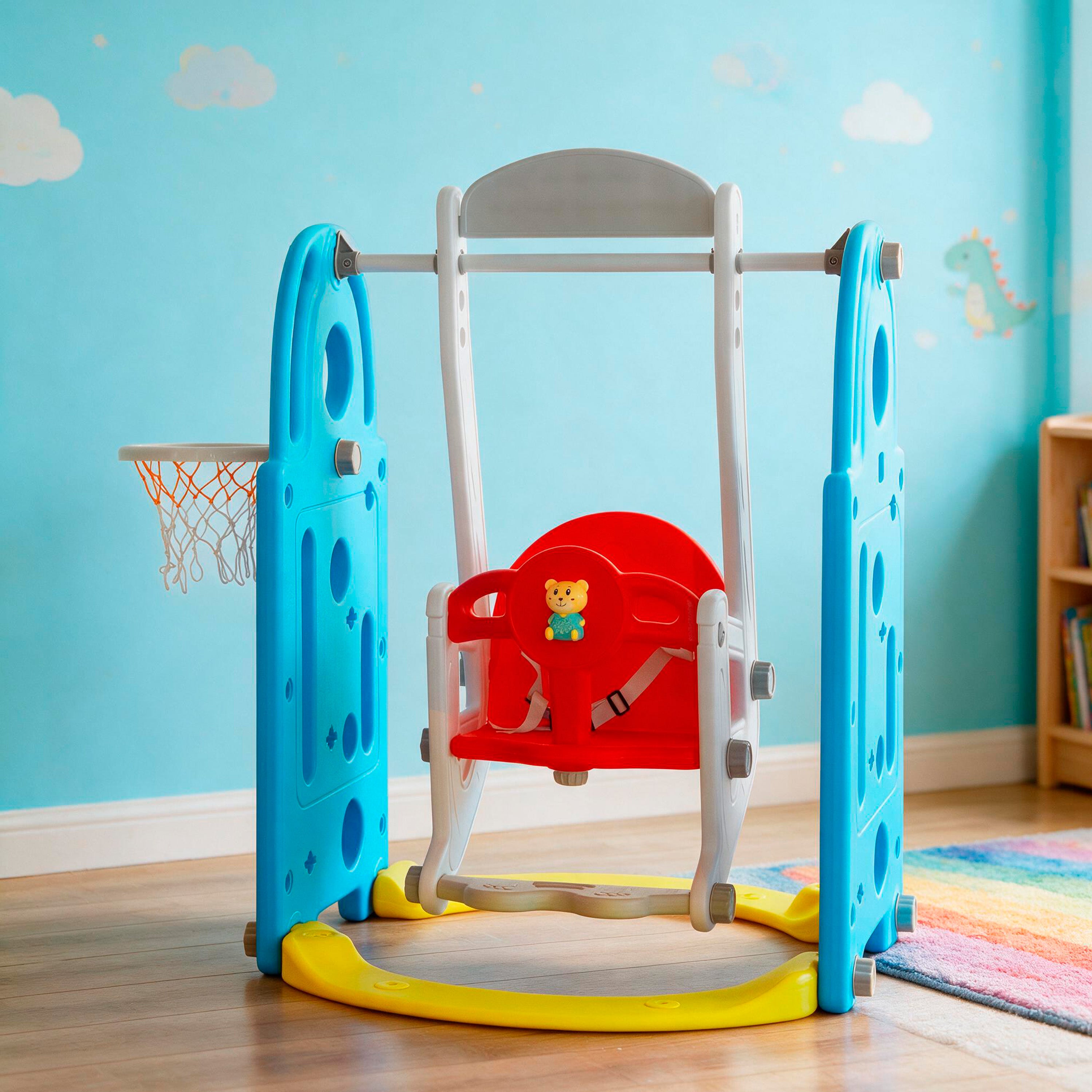 Balanço Infantil Freso com Cesta de Basquete 2