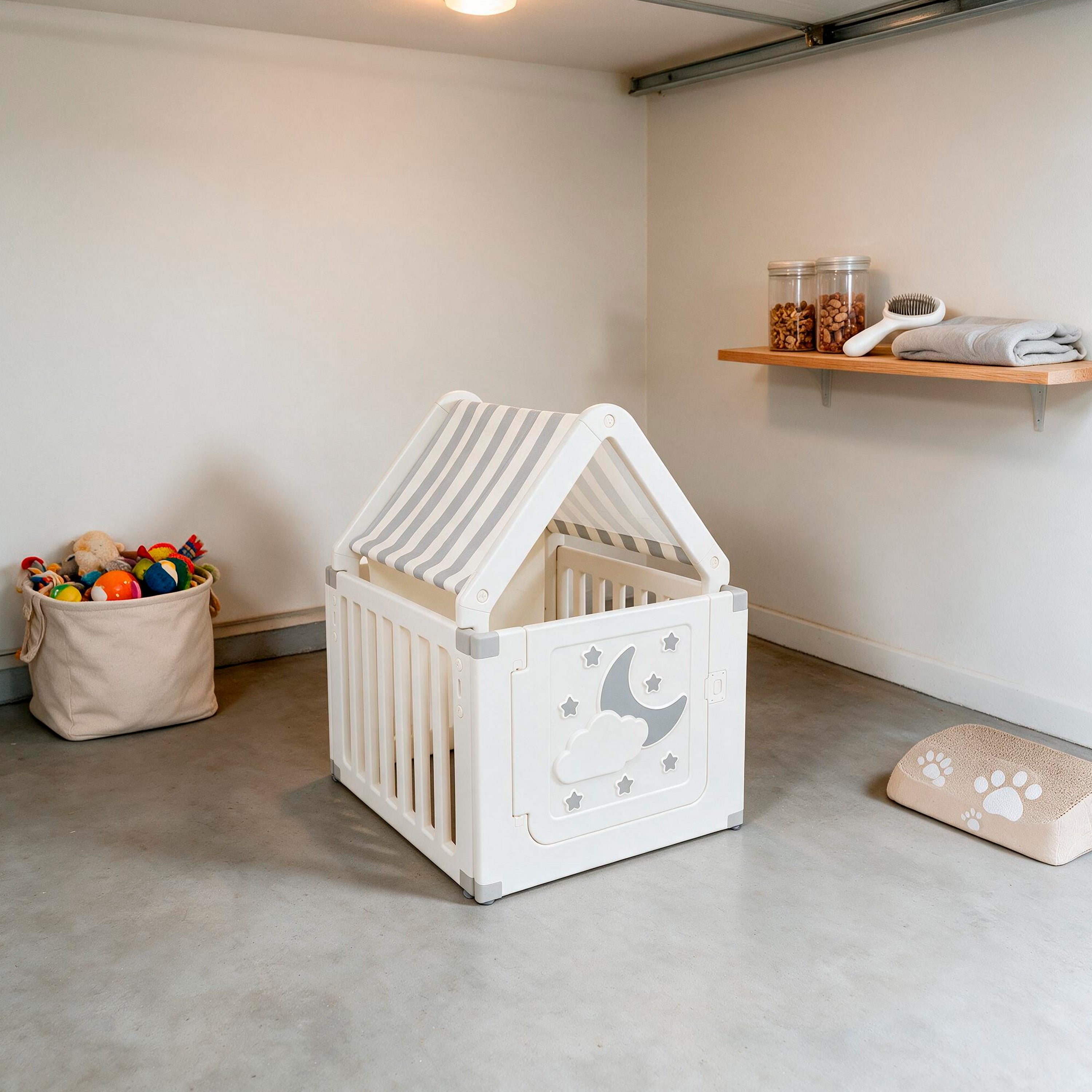 Casinha Pet Freso de Plástico para Cachorros Desmontável 5