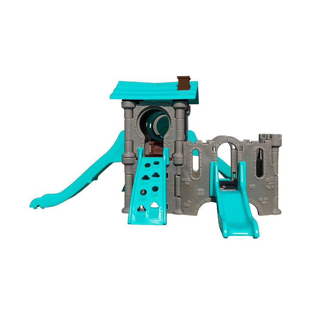 Playground Castelo Spring com Escorregador Infantil Freso 4
