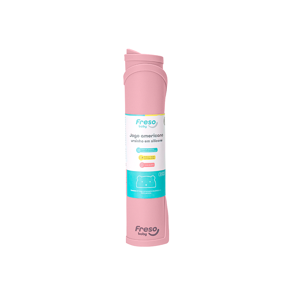 Jogo Americano Freso Alimentação do Bebê BLW Silicone Atóxico Livre BPA Impermeável 2