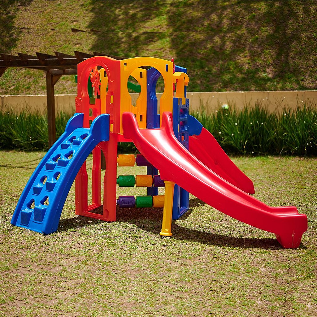 Playground Premium Ouro Freso com Escorregador Infantil 2