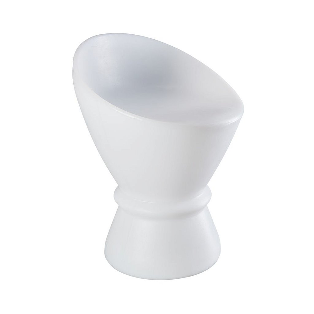 Banqueta Baixa Decorativa de Plástico Durável Tibum Freso