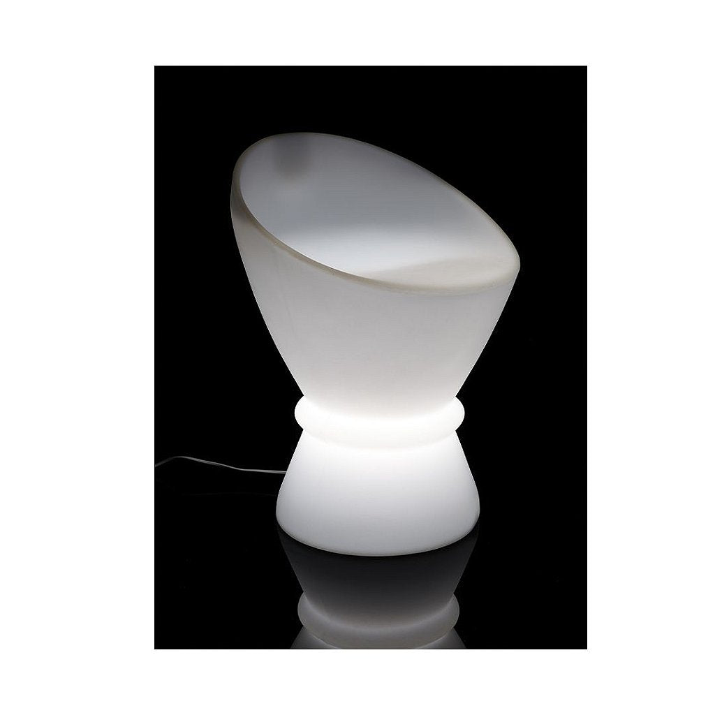 Banqueta Baixa Decorativa Iluminada de Plástico Tibum Freso 4