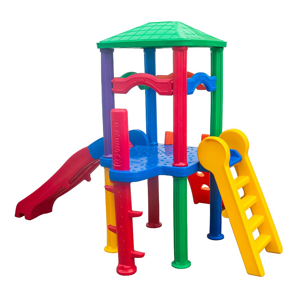 Playground Centro de Atividades Freso com Escorregador Infantil 3