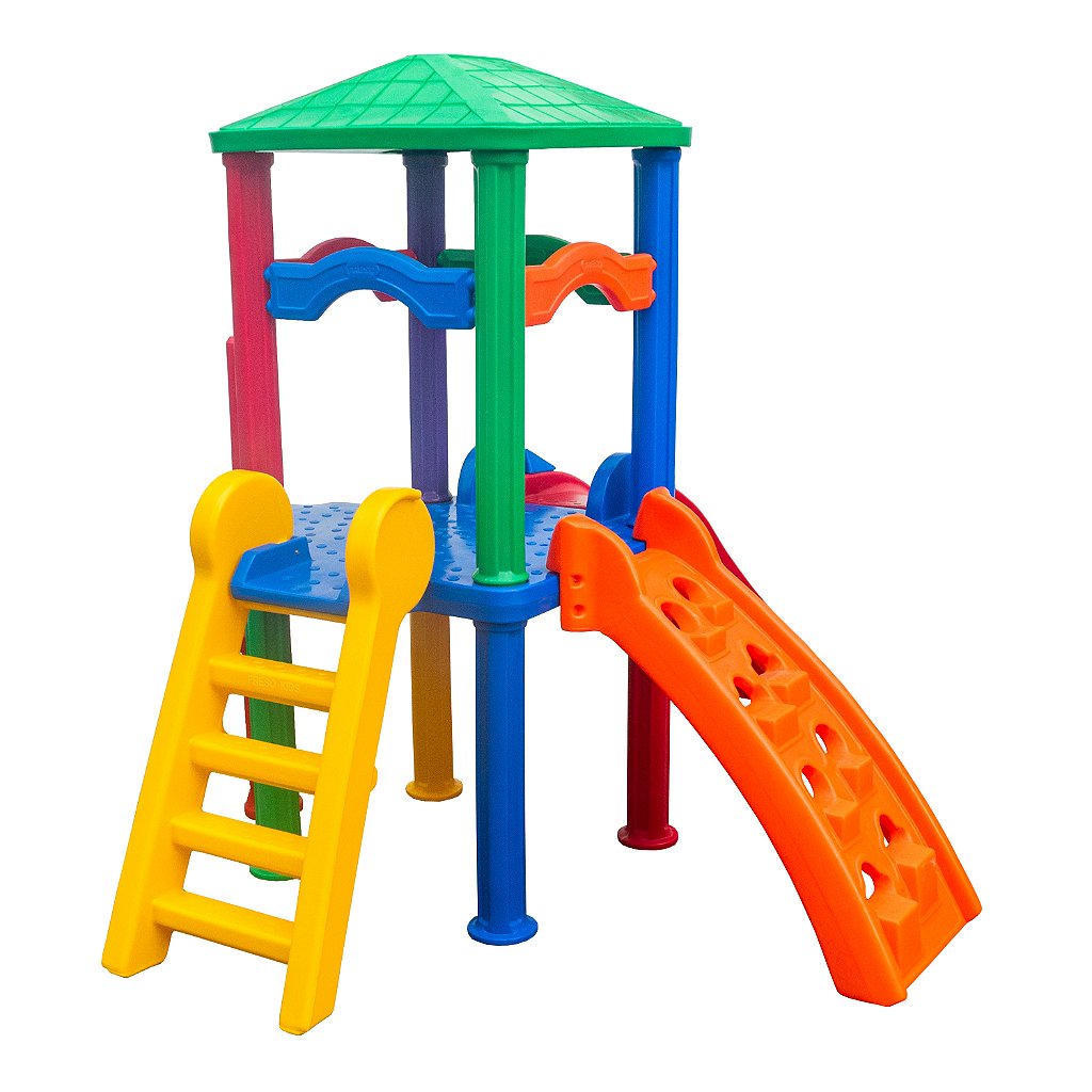 Playground Centro de Atividades Freso com Escorregador Infantil 5