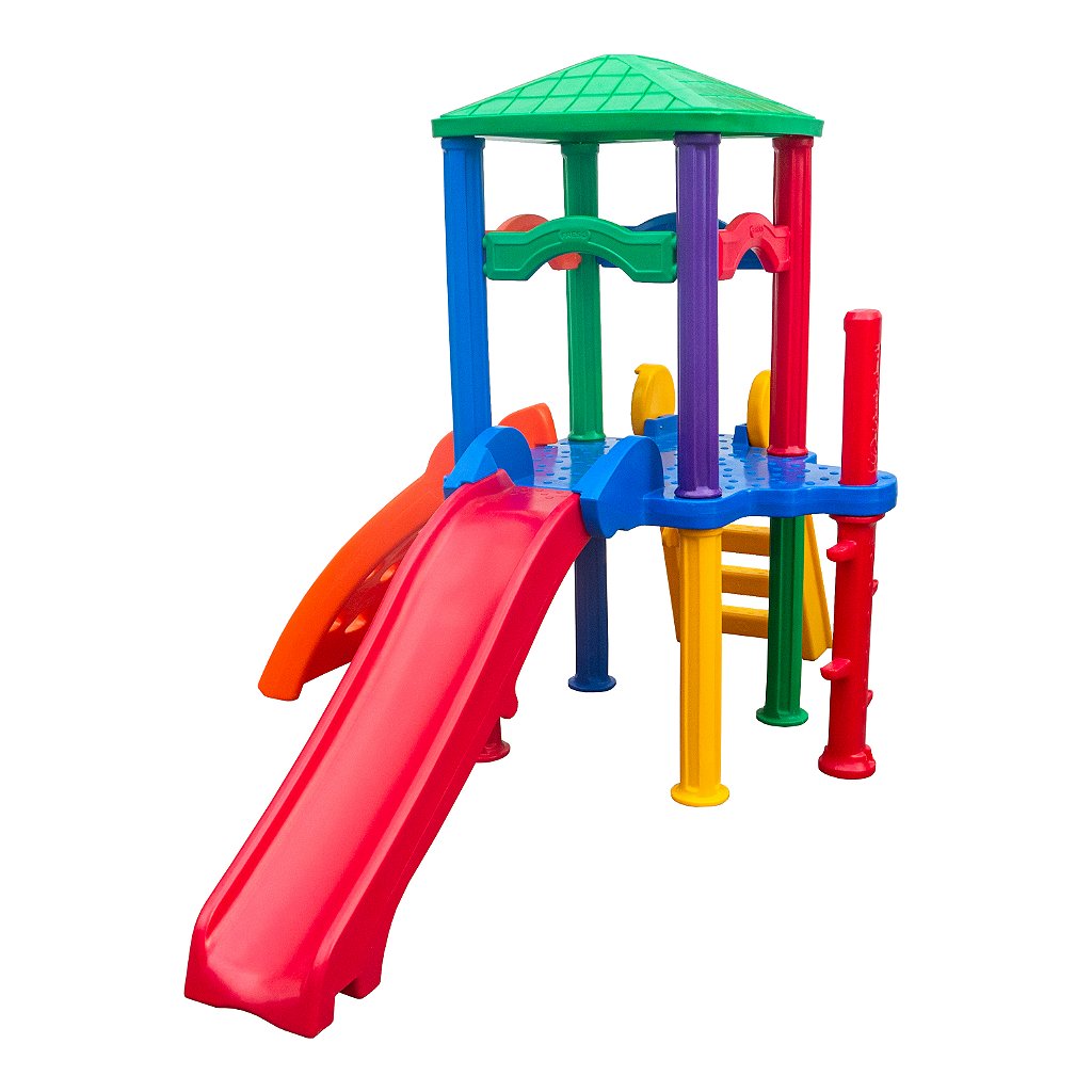 Playground Centro de Atividades Freso com Escorregador Infantil