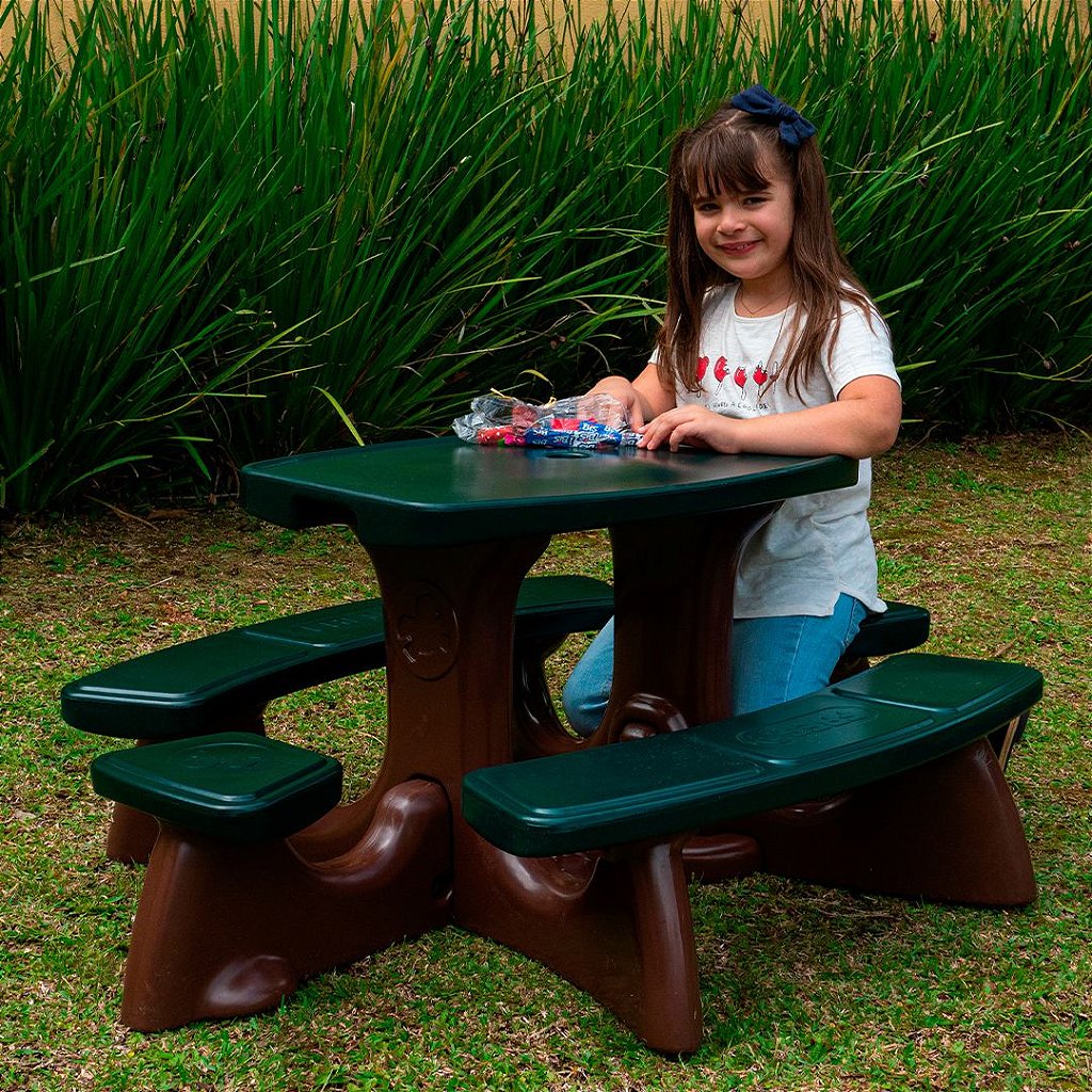 Mesinha Infantil de Plástico para Pic-Nic Eco Freso 5