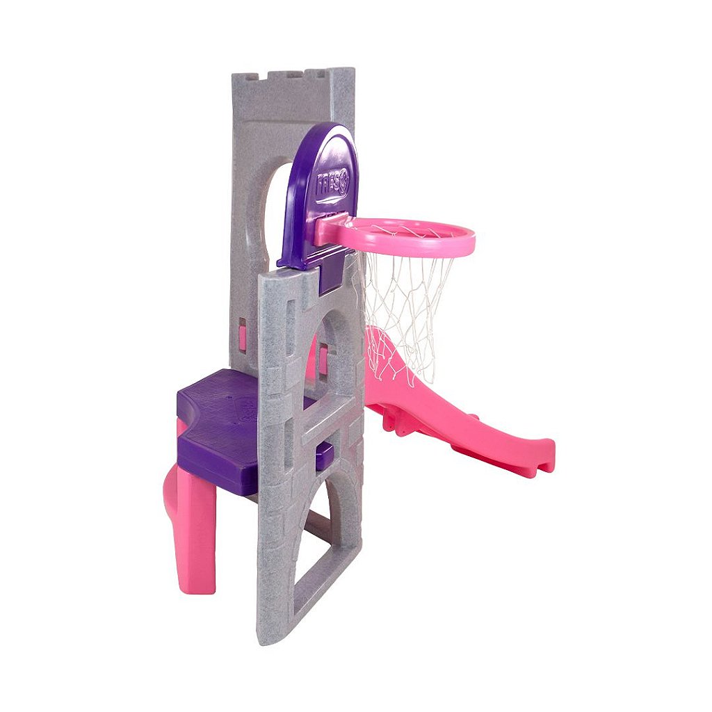 Playground Pocket UnicórnioPlay Freso com Escorregador Infantil e Cestinha 5