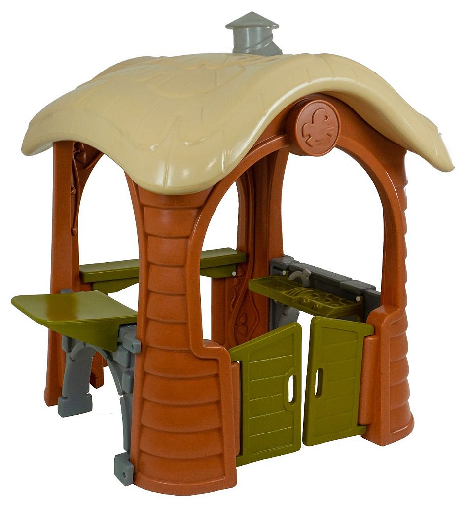 Casinha de Brinquedo e Boneca Acessivel Dino Freso