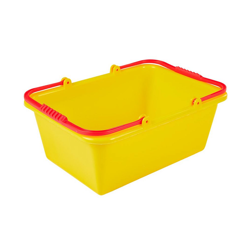 Organizador de Brinquedos Arrumadinho Infantil Amarelo 4 Cestos Freso 4