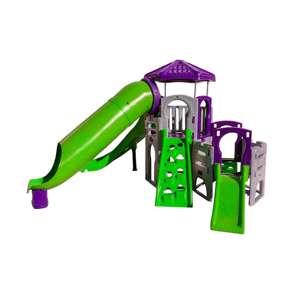 Playground Infinity Freso com Escorregador Infantil Tubo 2